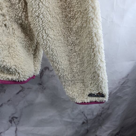 Chubbies Hoodie Mens Medium High Pile Pullover Sweatshirt Teddy Sherpa Snow Day - Picture 4 of 10